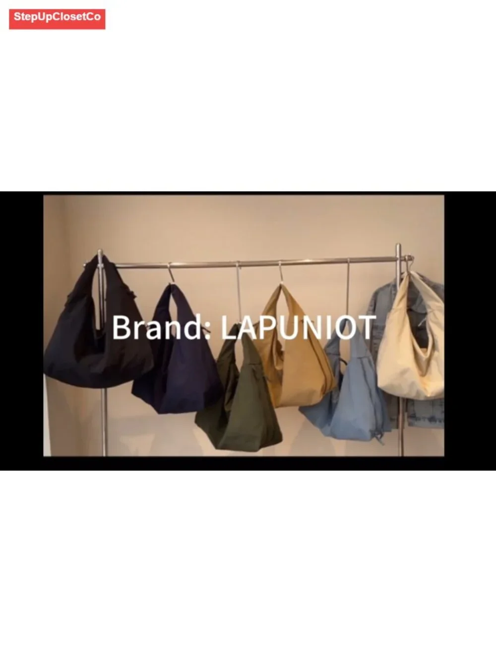 Slouchy Hobo Tote Bag for Women Nylon Shoulder Handbag Large Travel Sport
